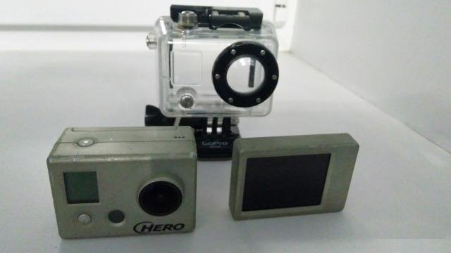 Экшн-камера GoPro с дисплеем и аквабоксом