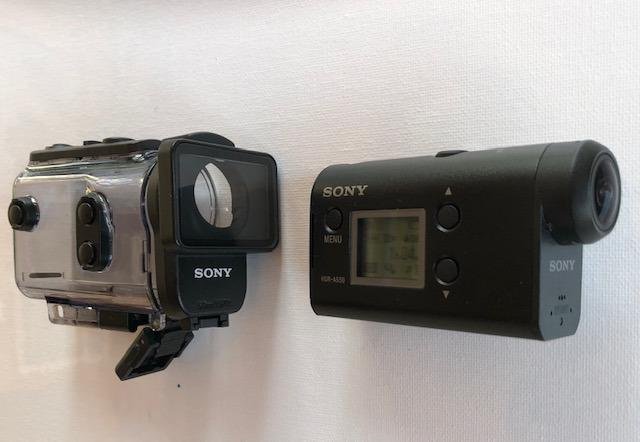 Экшн камера sony HDR-AS50 с подводным боксом