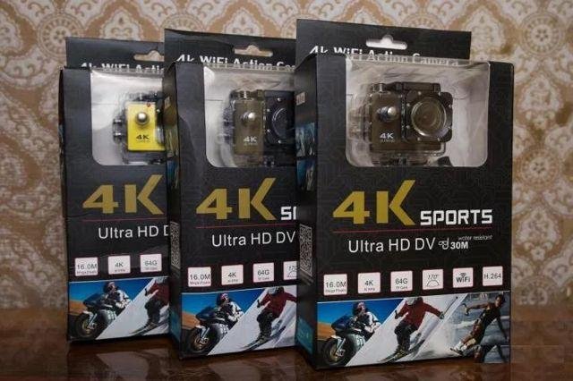 Экшн камера 4К ultra HD