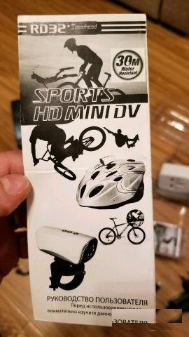 Экшн камера RD32 Spearhead Sports HD mini DV