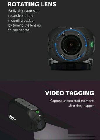 Экшн камера Ghost Drift X с доп. аккумулятором