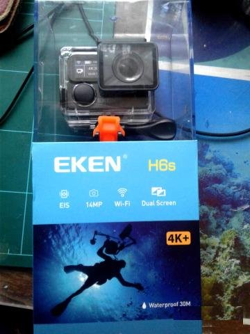 Экшн- камера ekenh6s