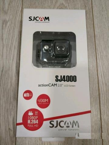 Экшн камера sjcam SJ4000 новая