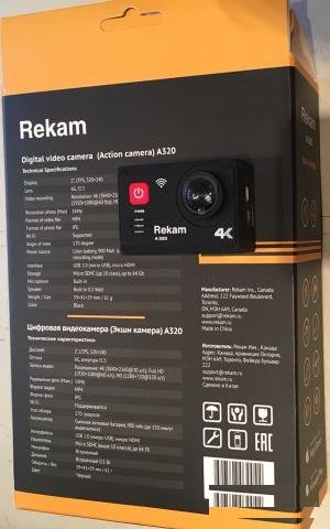 Экшн камера Recam A320