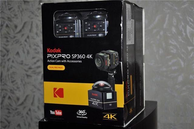 Kodak PixPro SP360 4K Dual Pro Pack (открытая)