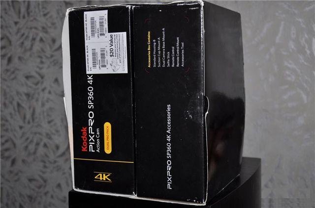 Kodak PixPro SP360 4K Dual Pro Pack (открытая)