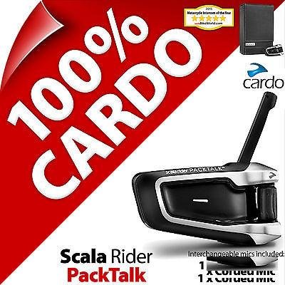 Новые мотогарнитуры Scala Rider Packtalk Single