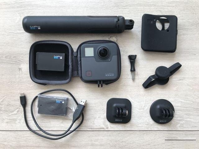 GoPro Fusion 360 +дополнительная батарея и чехол