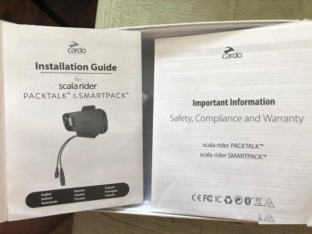 Мотогарнитура scala rider smartpack (Cardo)