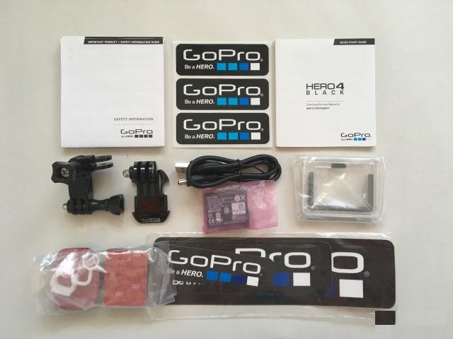 GoPro Hero 4 Black + оригинальные аксессуары