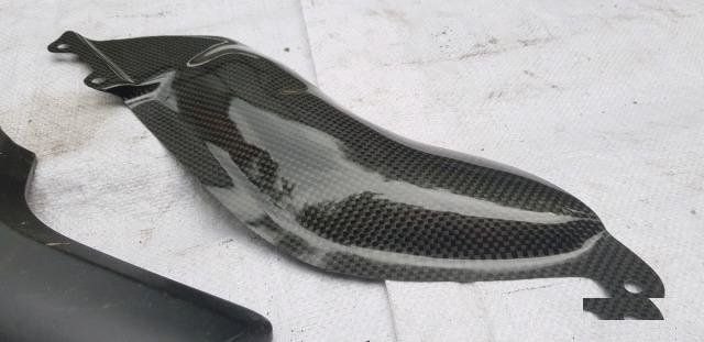 Honda cbr600rr 2007 Carbon Защита глушителя