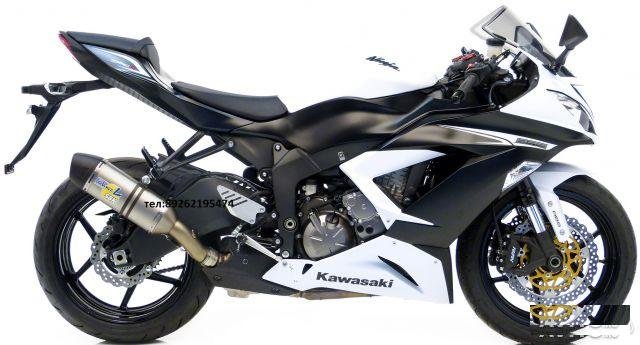 Kawasaki ZX6R 09-13+ прямоток LeoVince EVO II 636