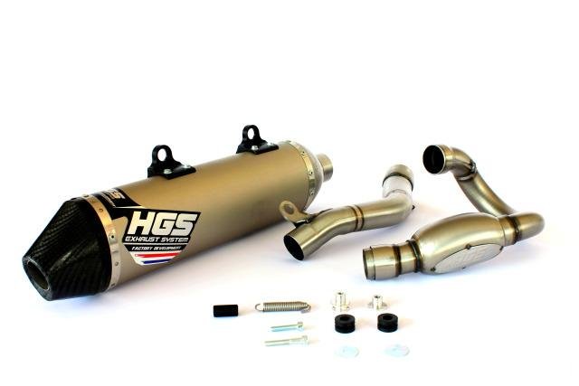 Выхлопная HGS KTM 450/250 SXF 2019 carbon
