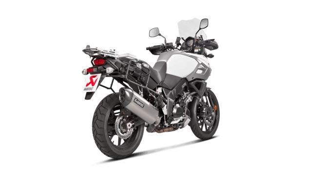 Глушитель Akrapovic для Suzuki V-Strom 1000 14-18