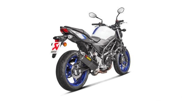 Глушитель Akrapovic для нового Suzuki SV 650 16-18