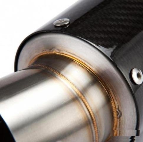Глушитель прямоточный для Honda CBR600 F2/F3