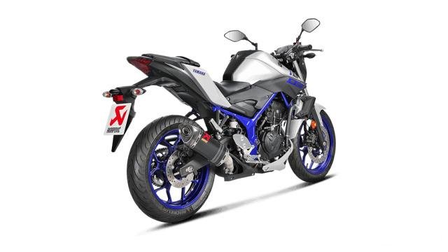 Глушитель Akrapovic Carbon для Yamaha R3 2015-2018