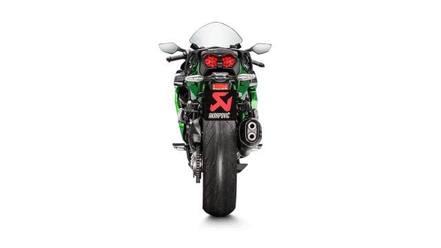 Глушитель Akrapovic для Kawasaki Ninja H2 SX 2018