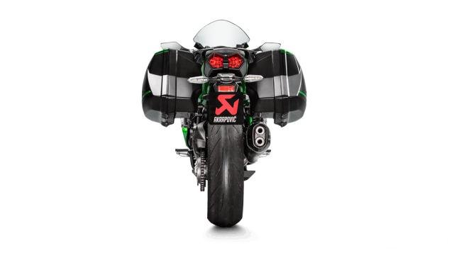 Глушитель Akrapovic для Kawasaki Ninja H2 SX 2018