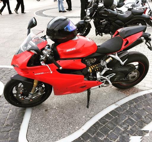 Бак красный ducati panigale 1199s