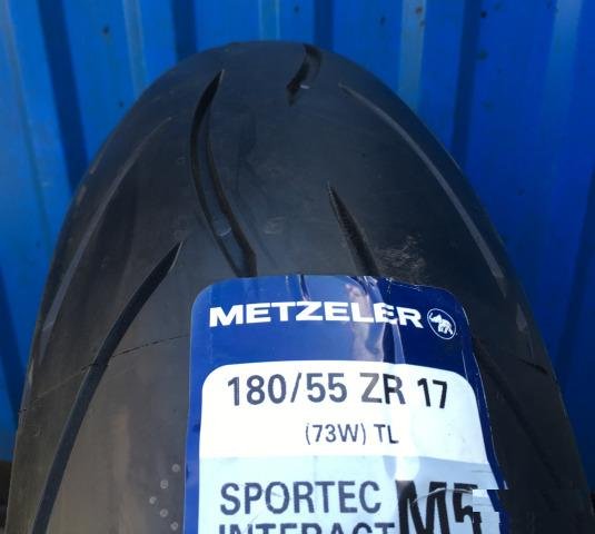 Новые Metzeler Sportec M5 180-55-17