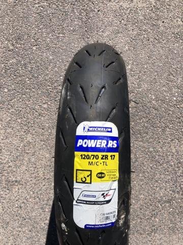 Michelin power RS 120/70/17 и 160/60/17