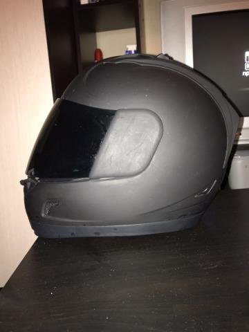 Мотошлем icon alliance dark helmet