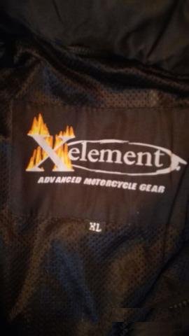 Мото-дождевик Xelement раздельный черно-желтый, XL