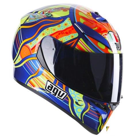 Шлем AGV K-3 SV Five Continents Valentino Rossi