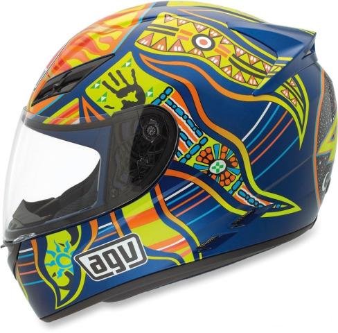 Шлем AGV K-3 SV Five Continents Valentino Rossi