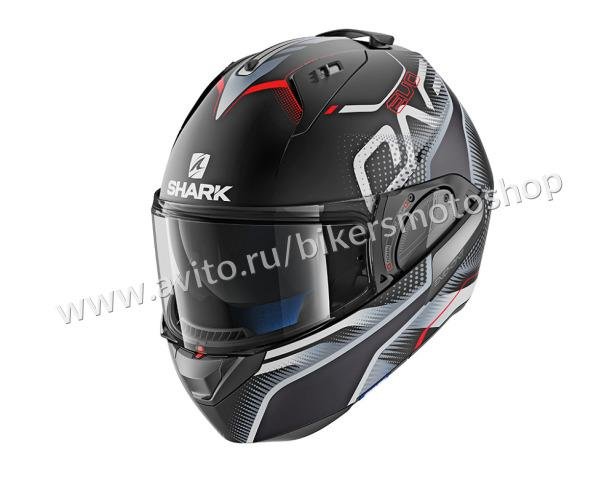 Шлем-модуляр Shark Evo-One 2 Keenser Black-Red