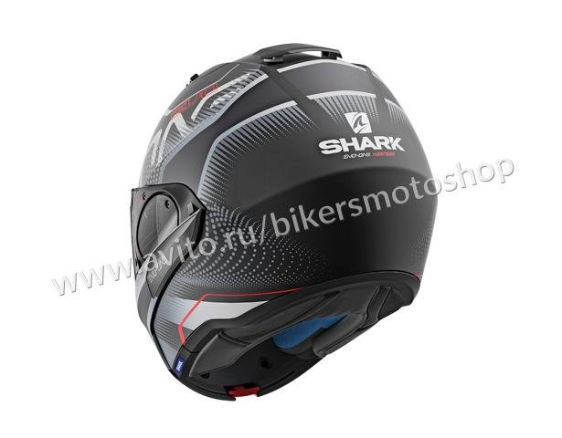 Шлем-модуляр Shark Evo-One 2 Keenser Black-Red