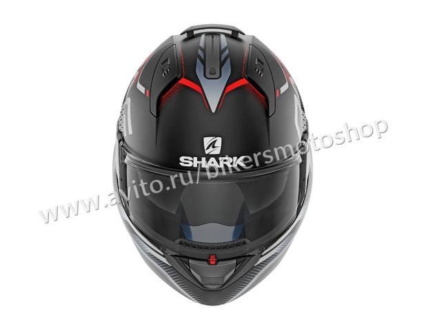 Шлем-модуляр Shark Evo-One 2 Keenser Black-Red