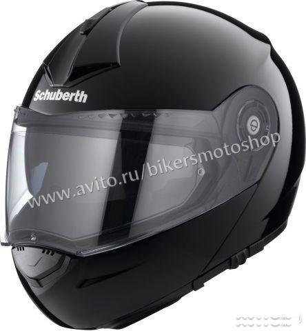 Мотошлем модуляр Schuberth C3 Basic чёрный глянец