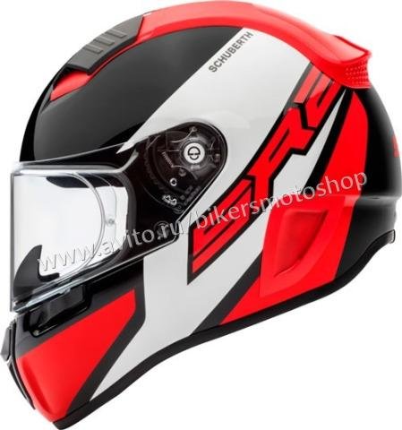 Мотошлем спортивный Schuberth SR2 Wildcard Red