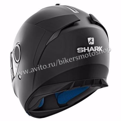 Мотошлем интеграл Shark Spartan Black-Matt