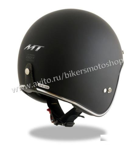 Мотошлем открытый MT Le Mans Black Matt - XS