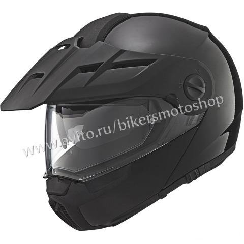 Мотошлем модуляр Schuberth E1 Black Mat