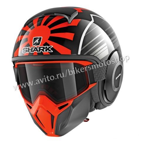 Мотошлем Shark Street Drak Zarco Malaysian GP Red