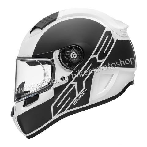 Мотошлем Schuberth SR2 Traction White-Black