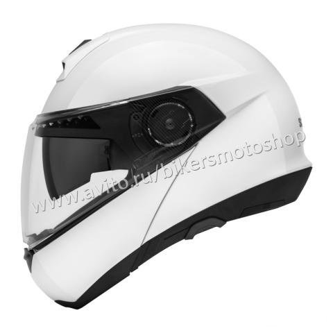 Мотошлем модуляр Schuberth C4 White