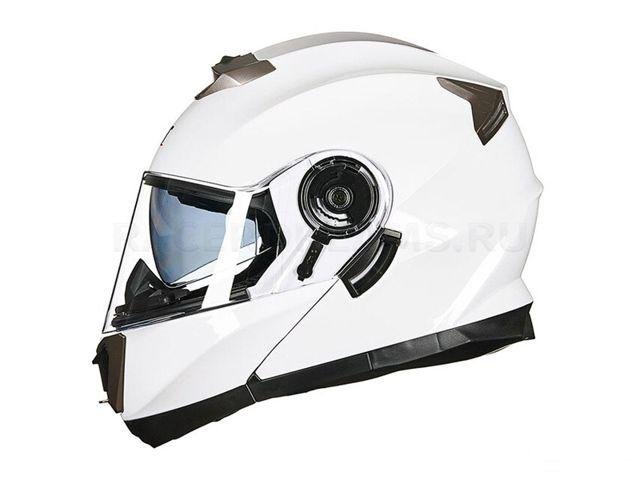 Шлем для мотоцикла GXT 160 модуляр белый с очками