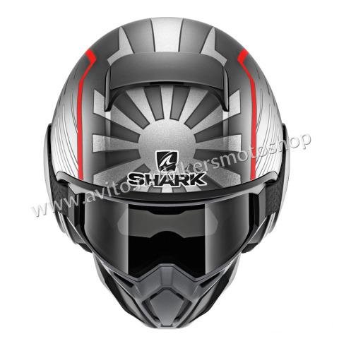 Мотошлем Shark Street Drak Zarco Malaysian GP gray