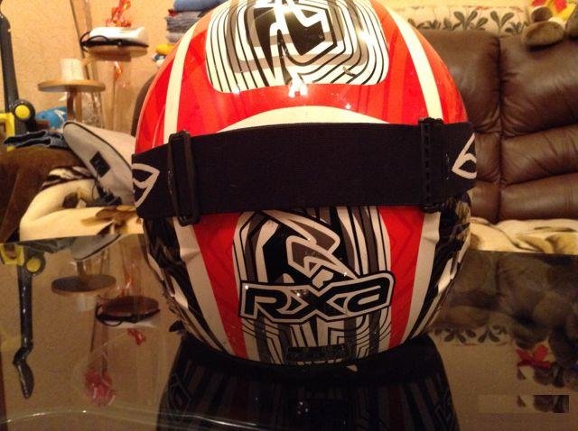 Мотошлем мотокросс RXA helmets из Финляндии